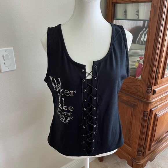 Gorgeous never worn Biker babe shirt - Picture 1 of 5